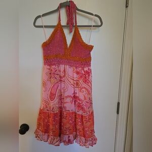 Boston Proper Vibrant Ruched Dress